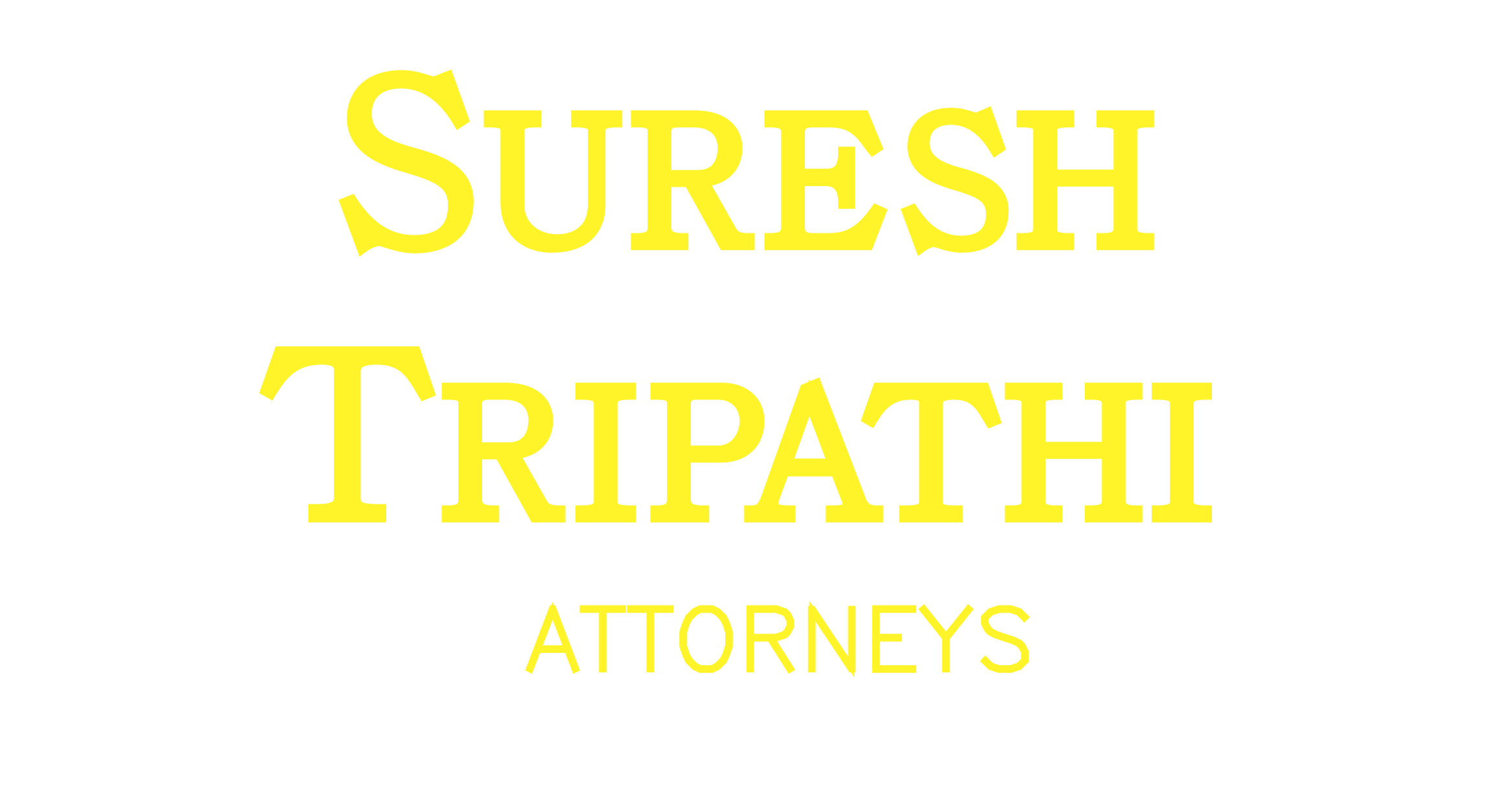 Suresh Tripathi Attorneys: Best Law Advocate in Allahabad Logo Text